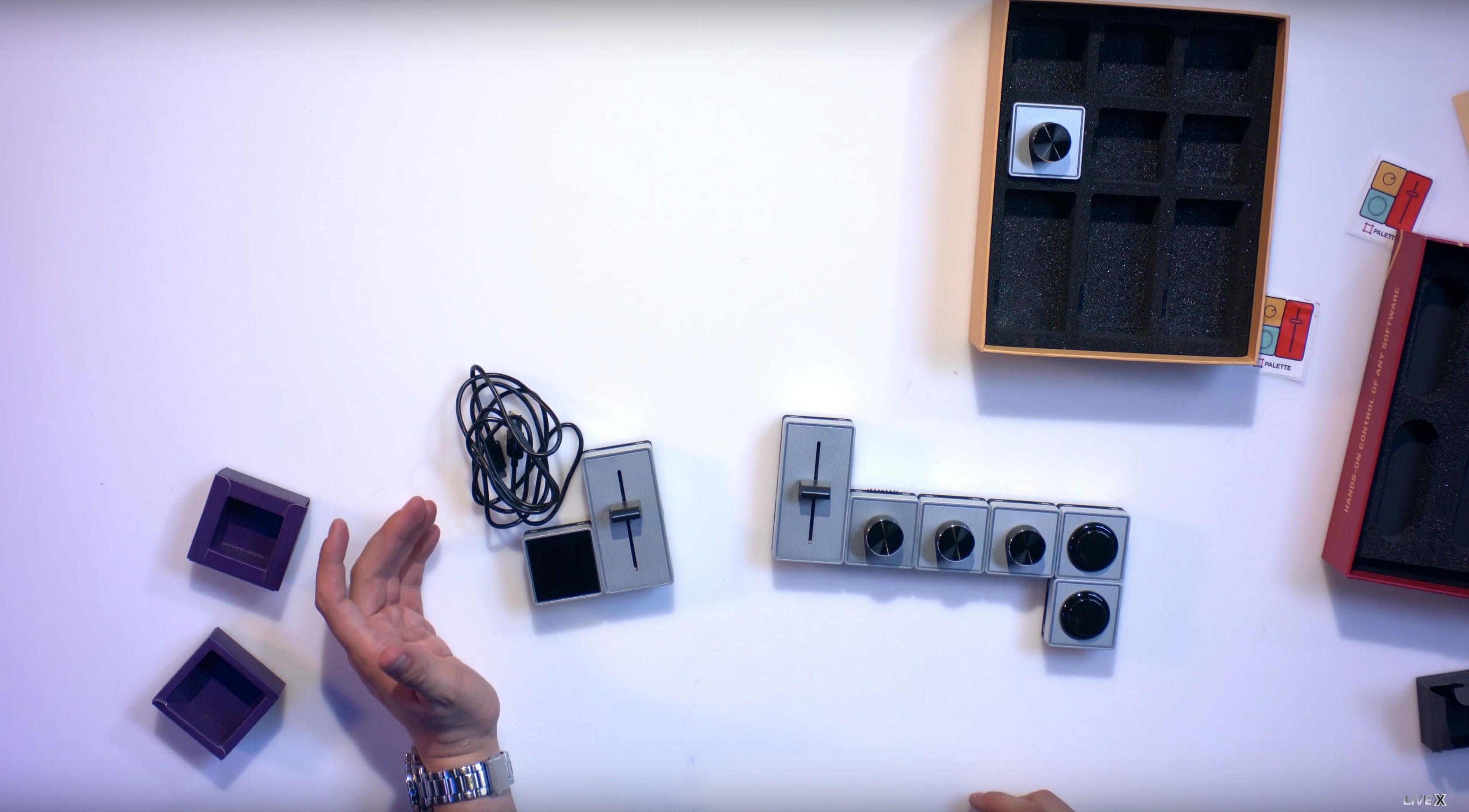 Unboxing Palette Gear Expert Kit Controller Live X